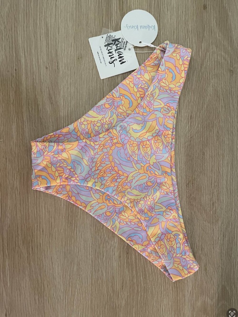 NWT Full Coverage Bikini Bottom - Whipped Wonder